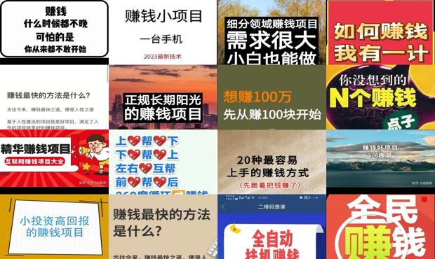 快速挣钱好项目有哪些 - 快速挣钱好项目