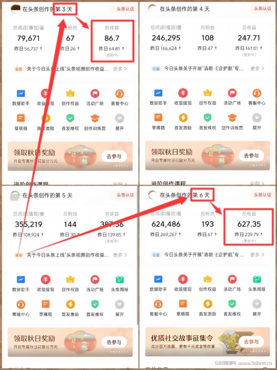 每天一个小时一部手机，用这个方法做微头条一天变现100+（附赠保姆级教程）