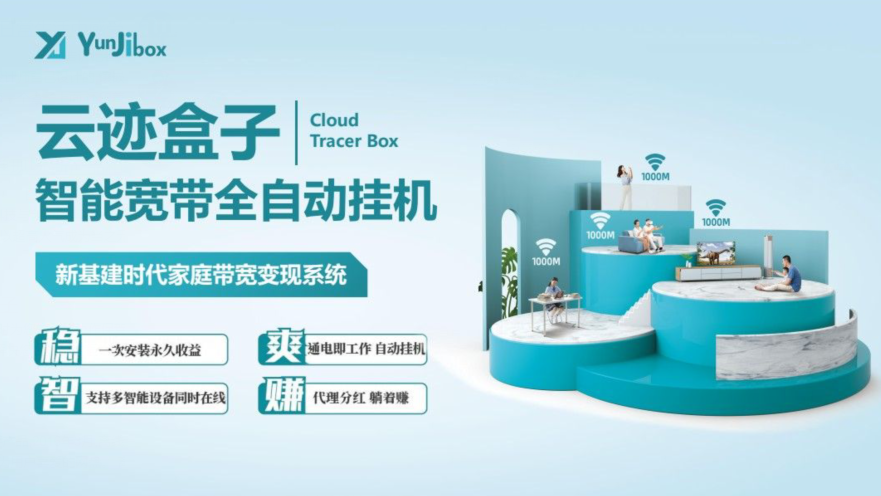 云迹盒子，首创新模式，全网滑落出局制，长久稳定3年起步的大项目