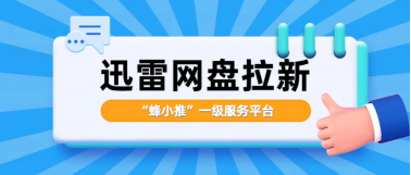 蜂小推，社群运营大神亲授：迅雷网盘推广的高效社群玩法