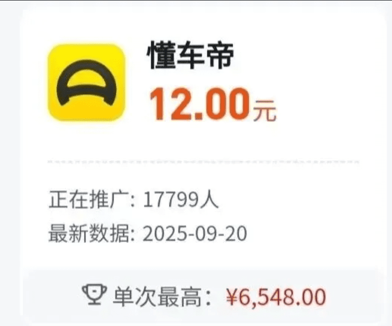 结合国补，懂车帝拉新一天最高6500+