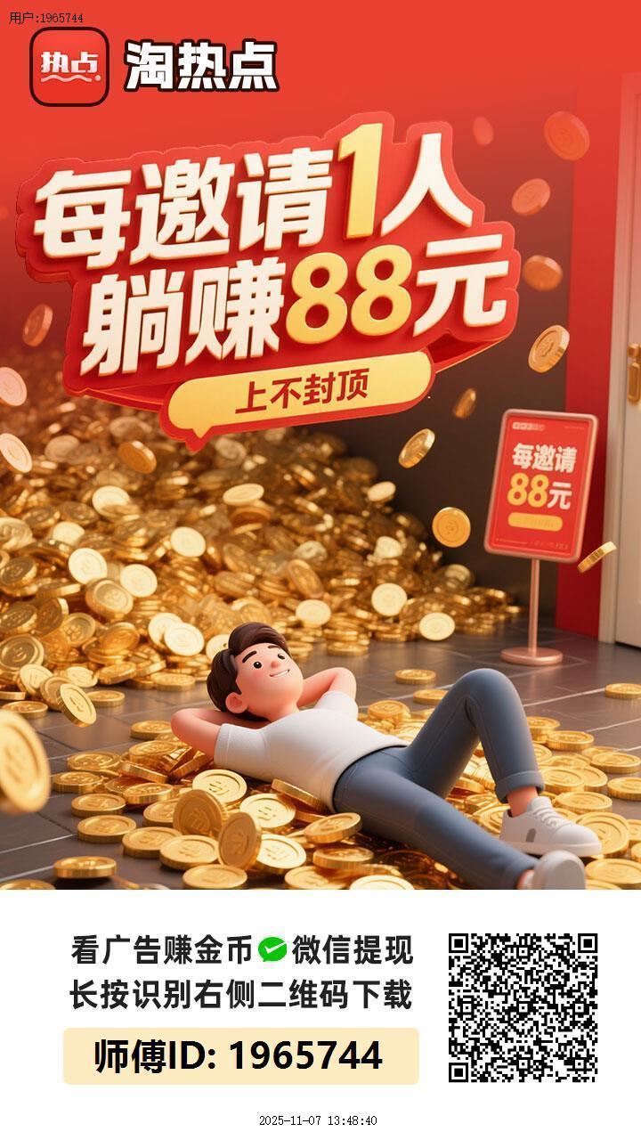 淘热点首码不养机看广告，一天30靠谱吗？