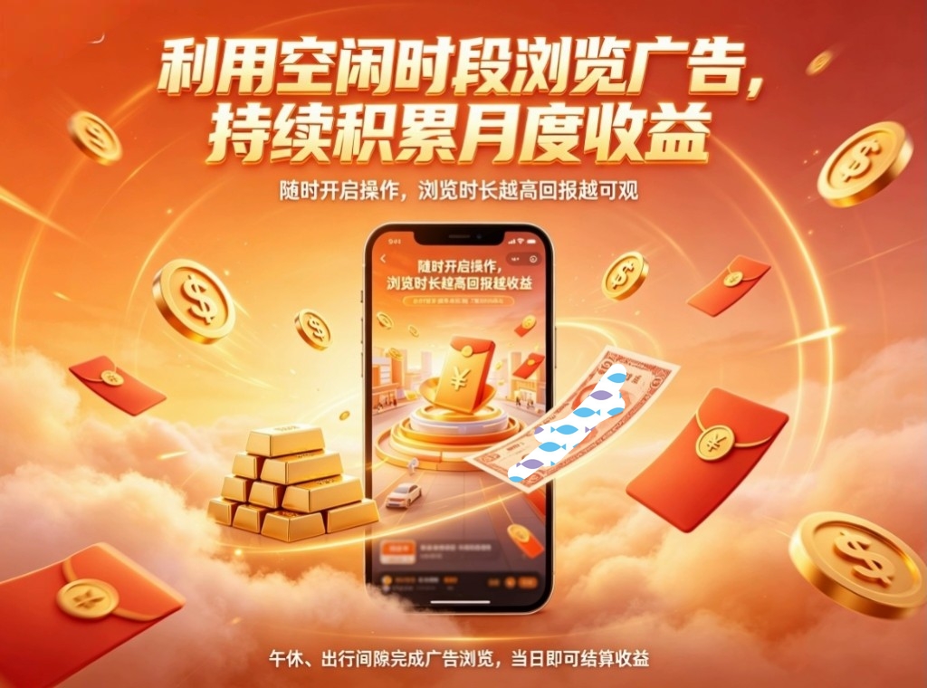 首码CQ看广告新机制长久稳定循环收益