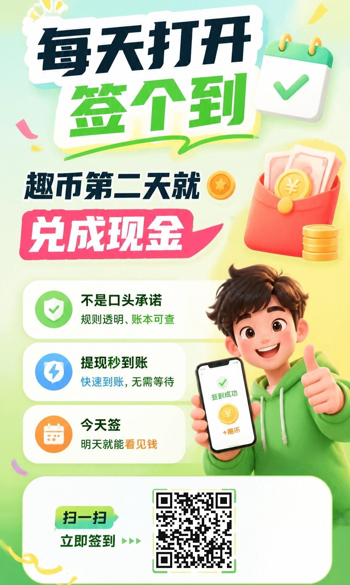 趣签线报 首码刚出 速度抢占先机
