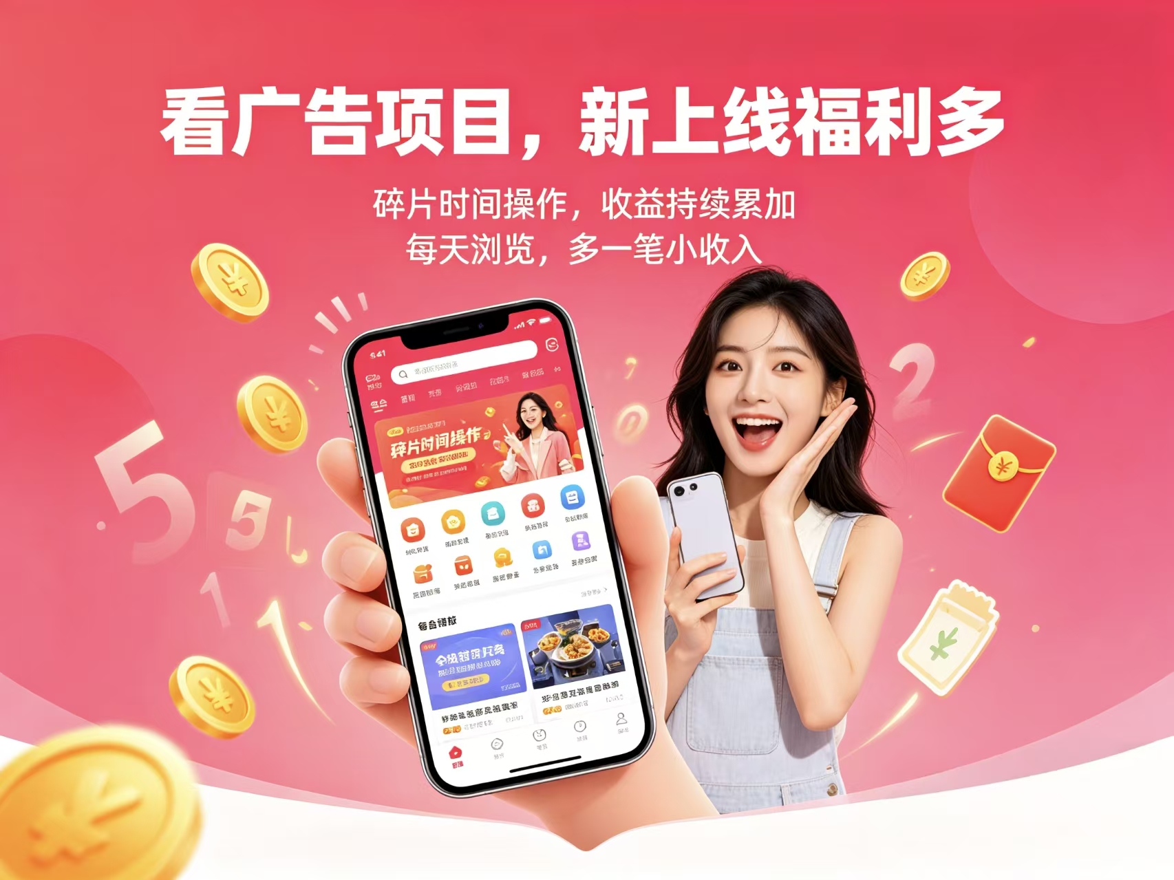首码微客联盟多板块渠道看广告一站式变现