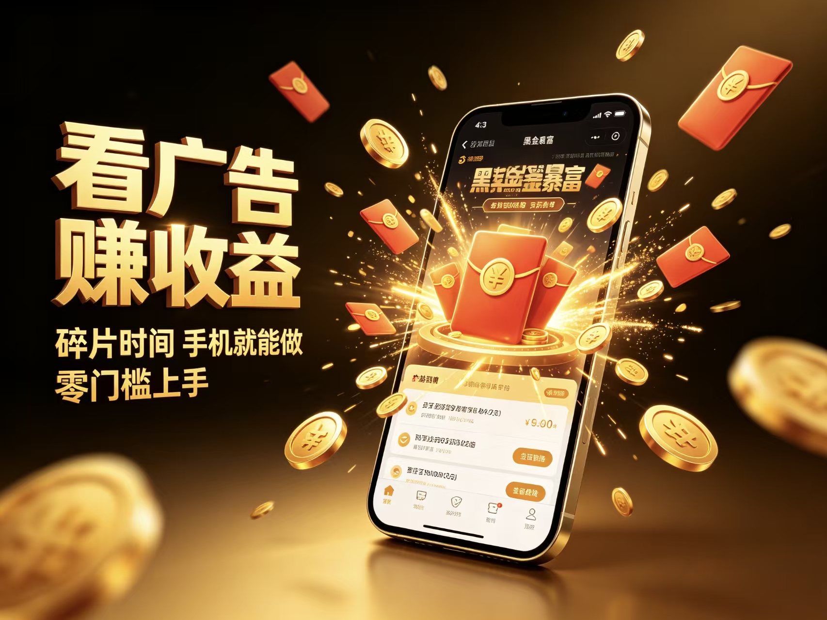 首码金盟看广告多产品矩阵互通稳定收益